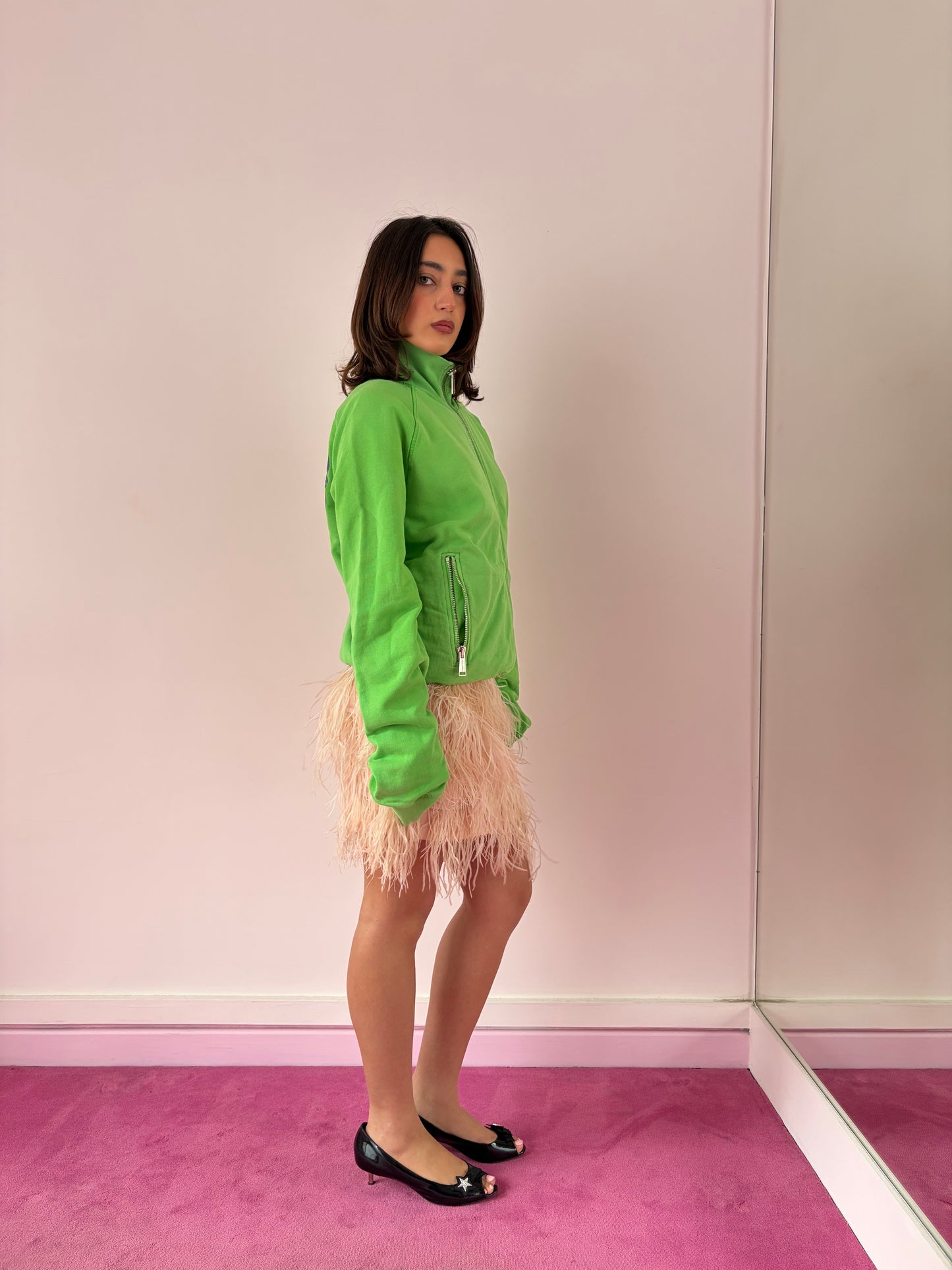 Jupe plumes