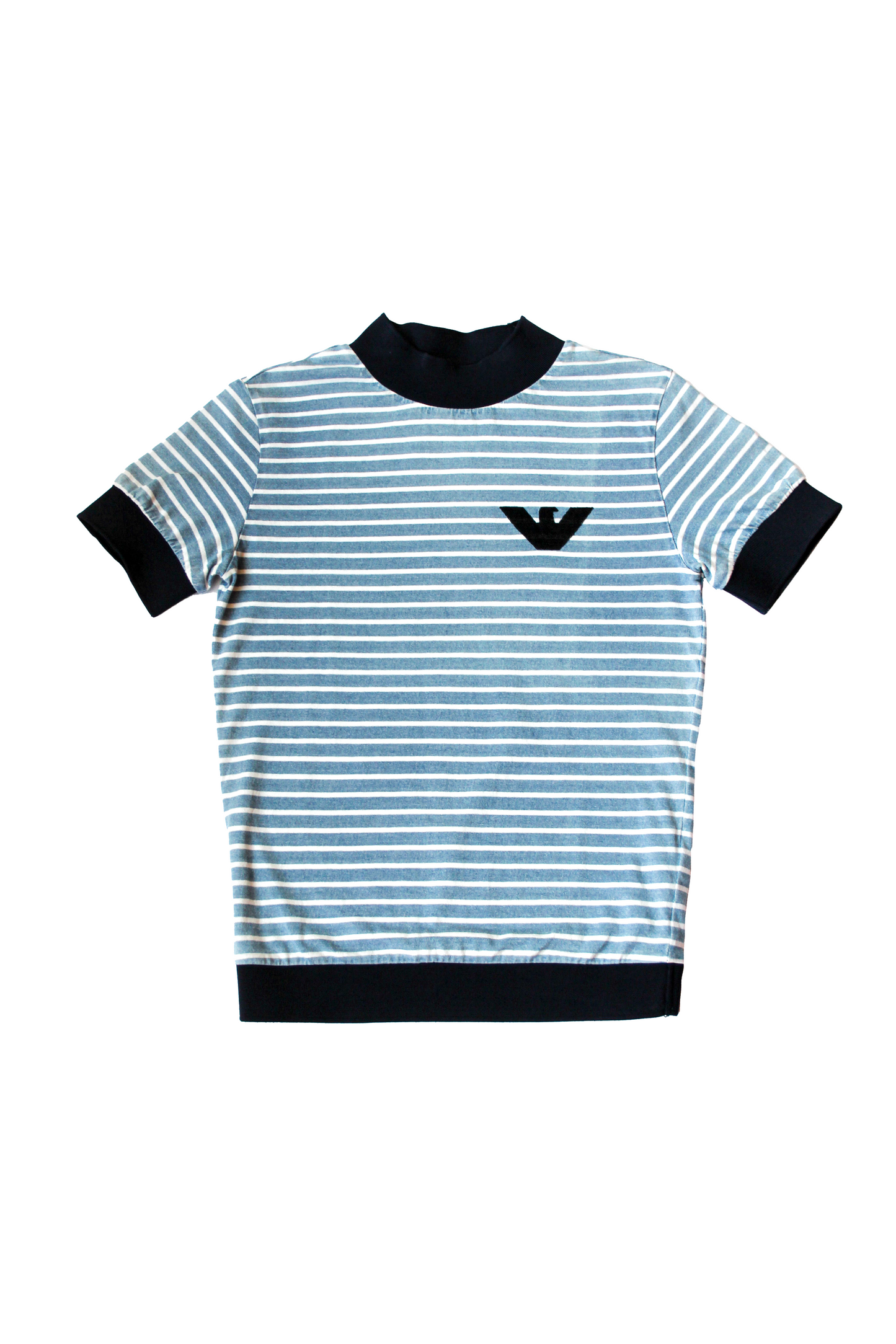 T-SHIRT RAYURES BLEUES