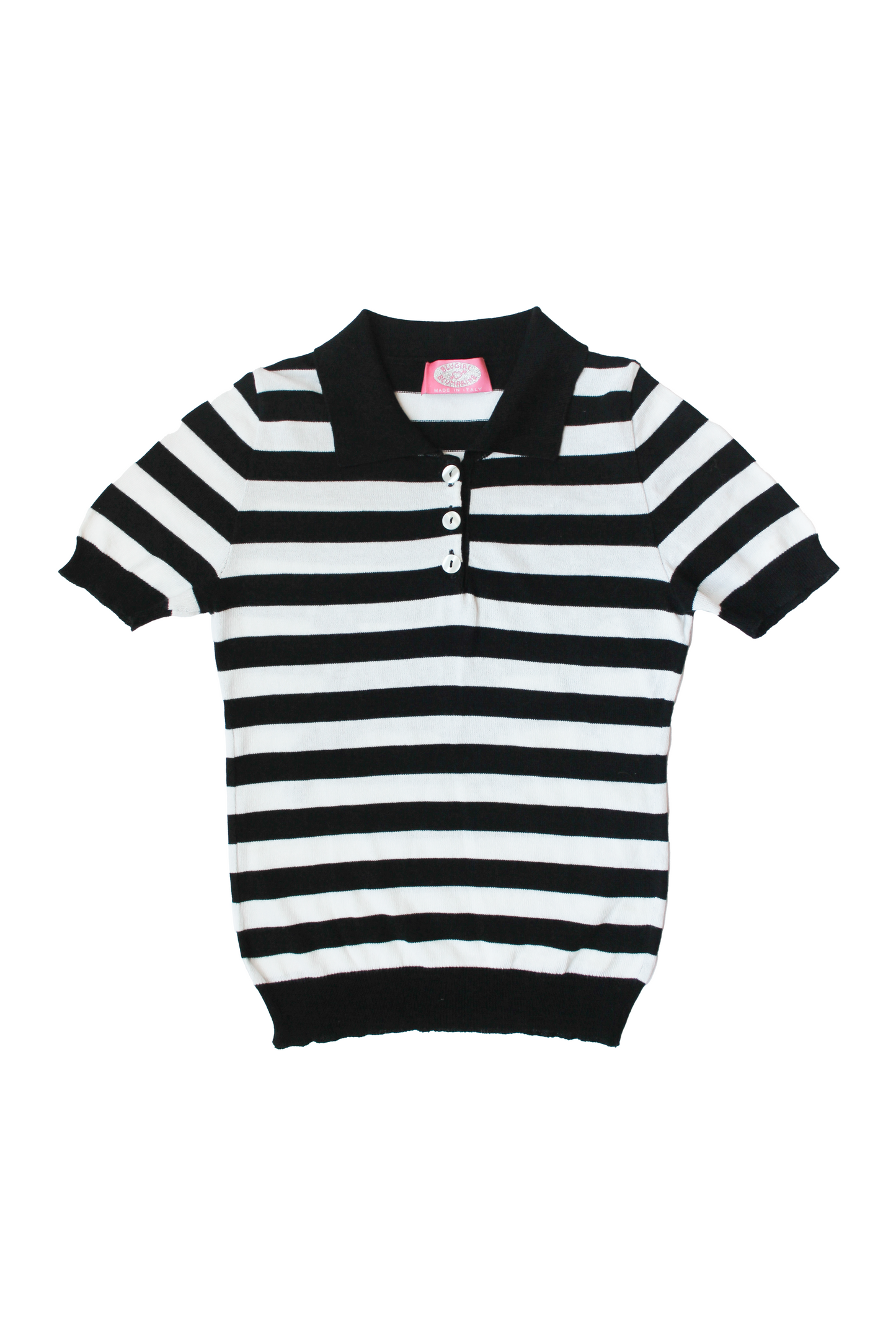 POLO RAYURES CANICHE