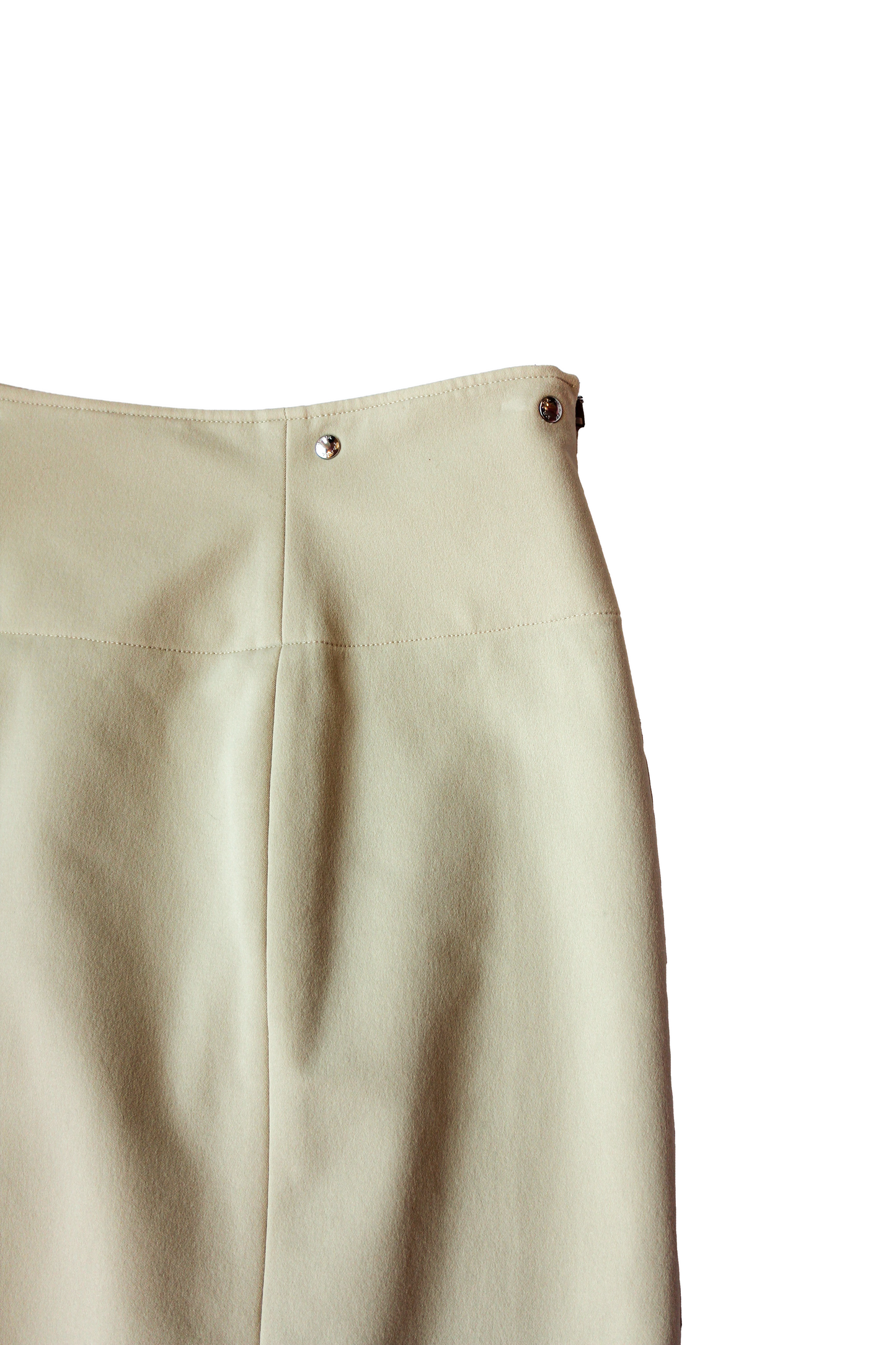 JUPE BEIGE MIDI