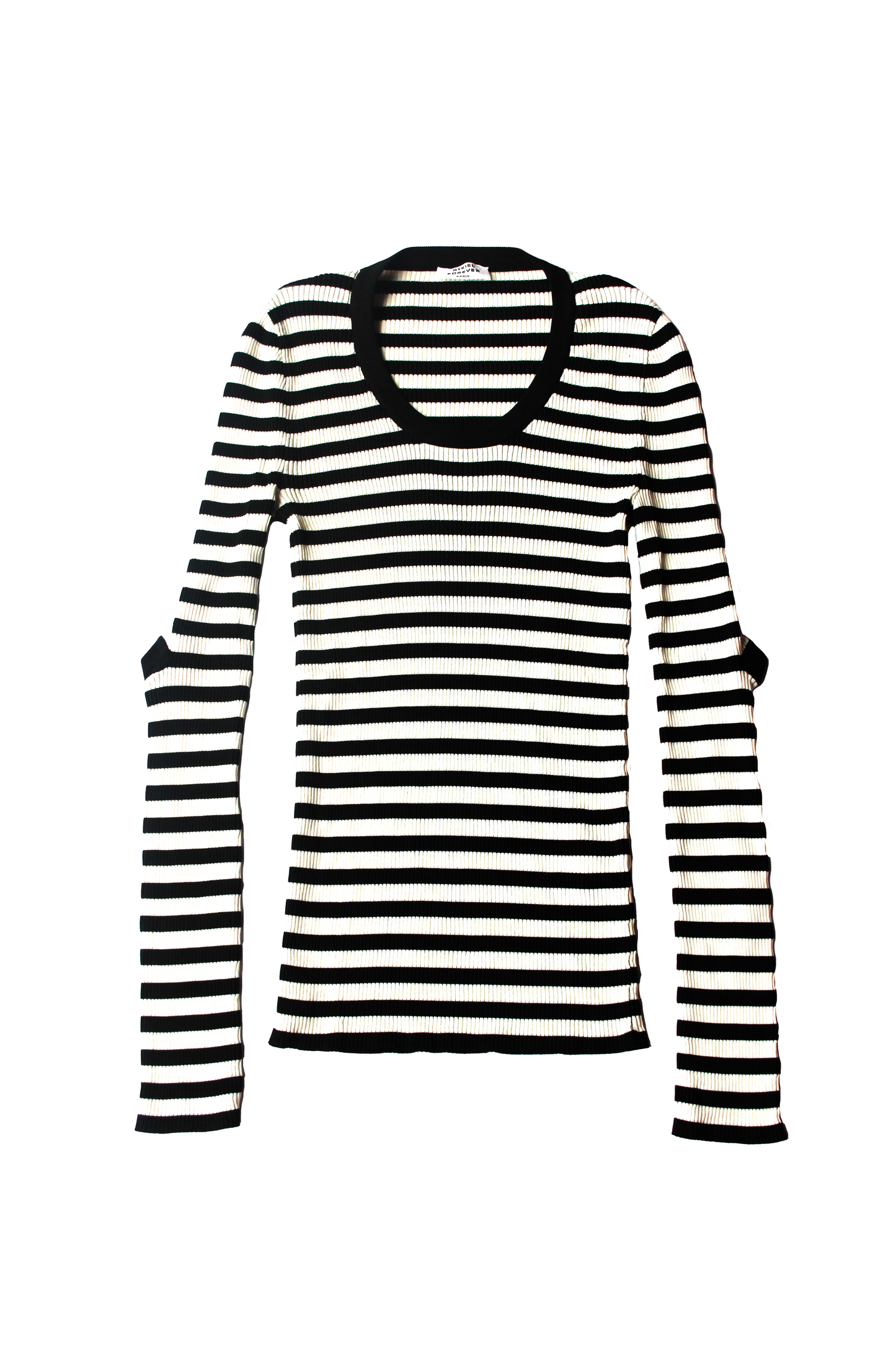 PULL RAYURES CHAUSSETTE
