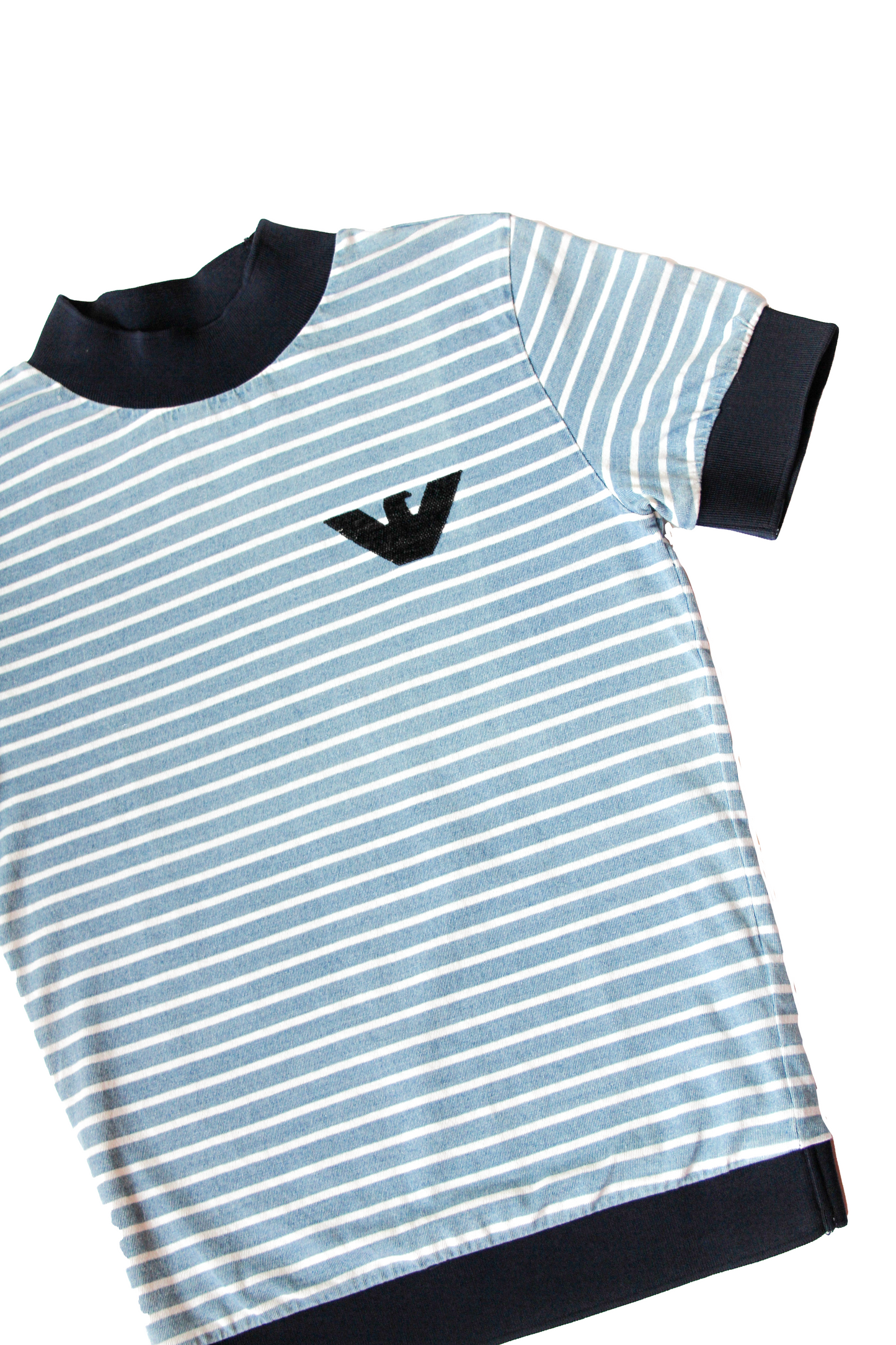 T-SHIRT RAYURES BLEUES