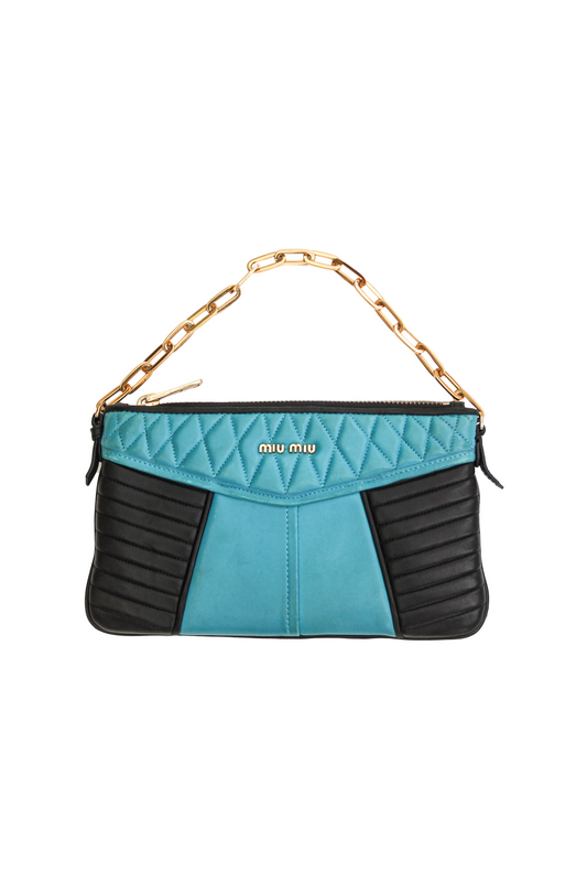 SAC BIKER TURQUOISE