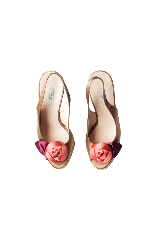 TALONS COMPENSÉS ROSE